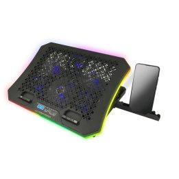 Esperanza GALERNE laptop cooling pad 48.3 cm (19 ) 2100 RPM Black