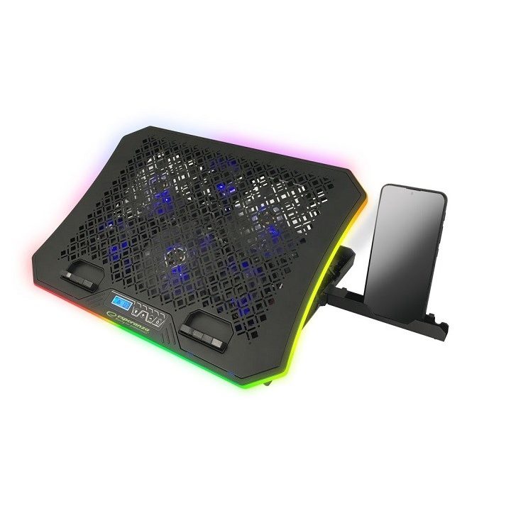 Esperanza GALERNE laptop cooling pad 48.3 cm (19 ) 2100 RPM Black