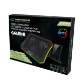 Esperanza GALERNE laptop cooling pad 48.3 cm (19 ) 2100 RPM Black