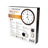 Esperanza Los Angeles Mechanical clock Round Black White