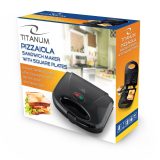 TITANUM TKT005K sandwich maker 700 W Black