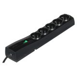 Ever CLASSIC 3m Black 5 AC outlet(s) 250 V