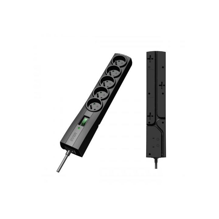 Ever CLASSIC Black 5 AC outlet(s) 250 V 1.5 m