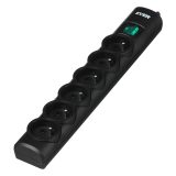 Ever OPTIMA surge protector 1.5 m (6 x UTE 10 A black) (T/LZ08-OPT015/0000)