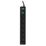 Ever OPTIMA surge protector 1.5 m (6 x UTE 10 A black) (T/LZ08-OPT015/0000)
