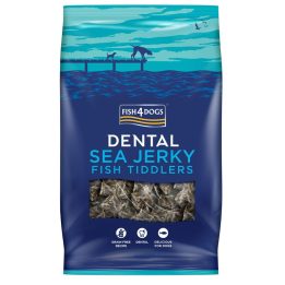 FISH4DOGS Dental Sea Jerky Fish Tiddlers - dog treat - 575g