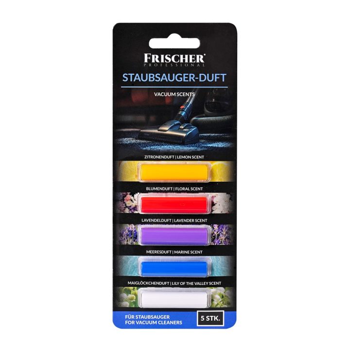 Fragrance refill for vacuum cleaner mix of 5 fragrances Frischer 5 pcs.