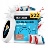 Frischer 3-in-1 dishwasher capsules 22 pieces