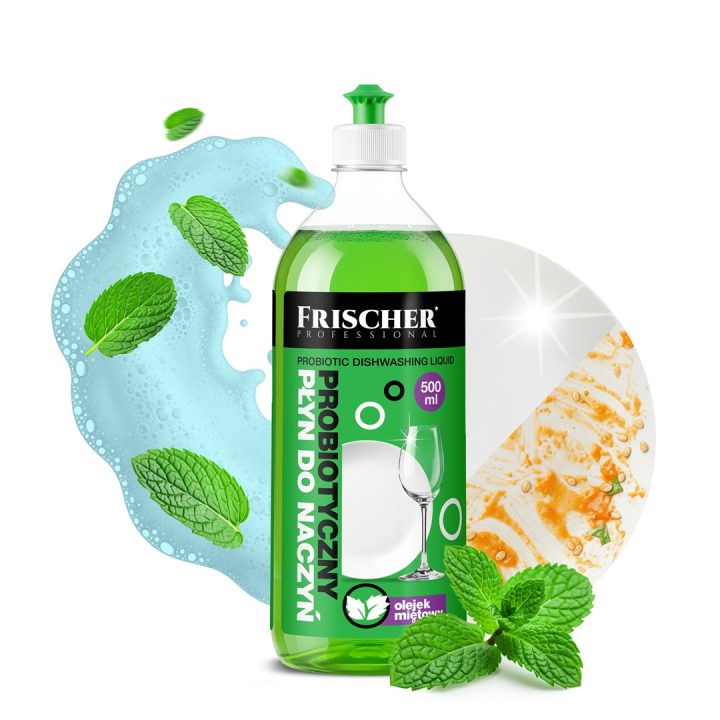 Frischer dishwashing liquid with peppermint oil 500 ml