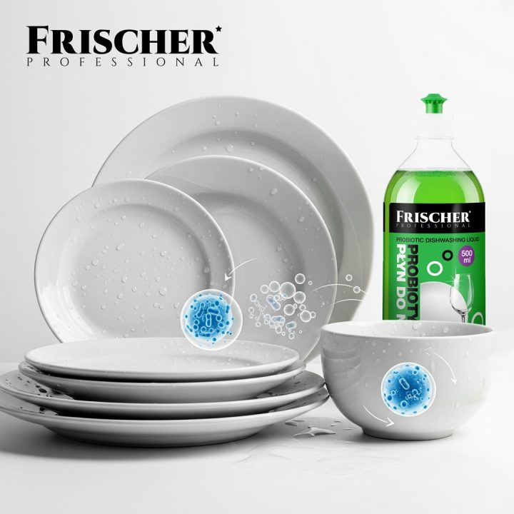 Frischer dishwashing liquid with peppermint oil 500 ml