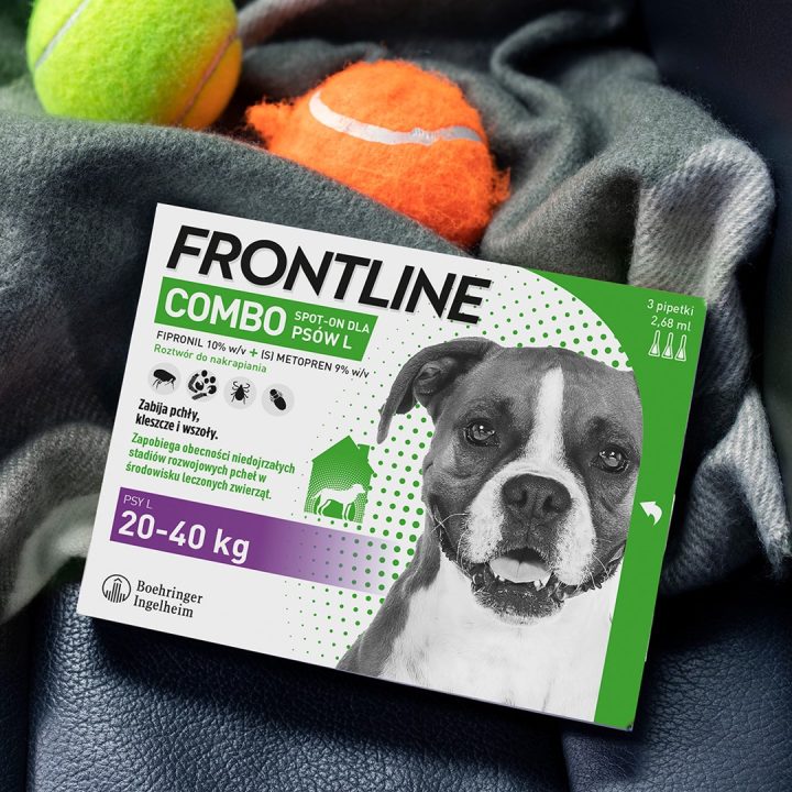 Frontline Combo Spot-on L - Parasite drops for dogs - 3 x 2 68 ml