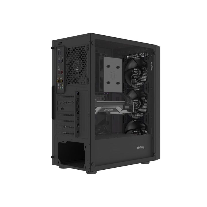FURY SHOBO SH8F MIDI TOWER CASE WITH WINDOW BLACK