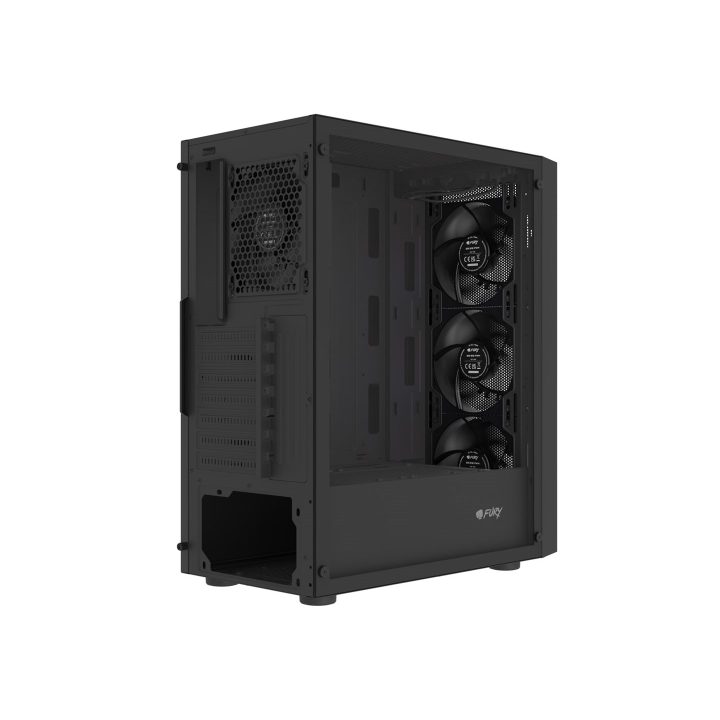 FURY SHOBO SH8F MIDI TOWER CASE WITH WINDOW BLACK