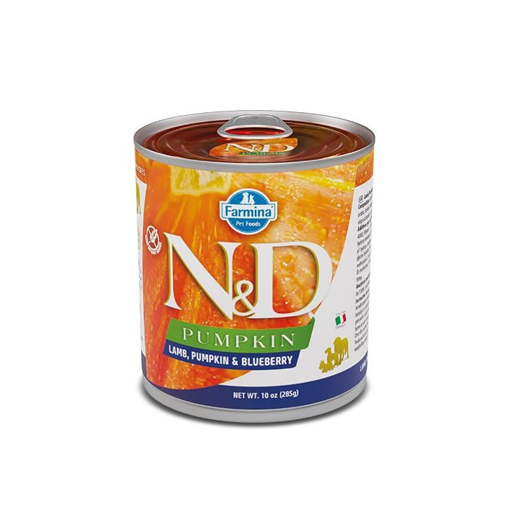 FARMINA N&D DOG LAMB&PUMPKIN&BLUEBERRY ADULT 285g