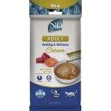 FARMINA N&D Ocean Cat Cream with Salmon & Tuna adult box – cat treat for adult cats – 4x15g