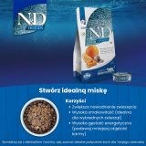 FARMINA N&D Ocean Herring Pumpkin&Orange Adult - dry cat food - 1 5 kg