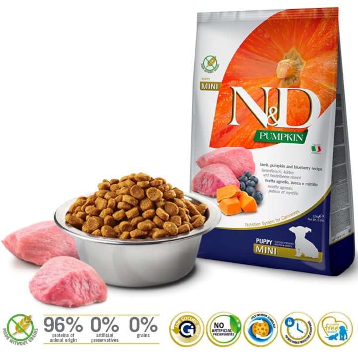 FARMINA N&D Pumpkin Mini Puppy - dry dog food - 2 5 kg