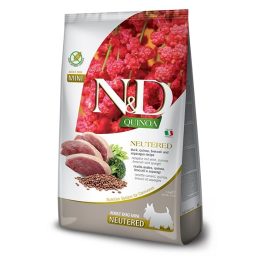 FARMINA N&D Quinoa Dog Duck Broccoli Asparagus Neutered Adult Mini - dry dog food - 2.5 kg