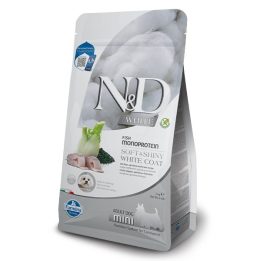 FARMINA N&D Sea Bass Spirulina and Fennel Adult Mini - dry dog food - 2 kg