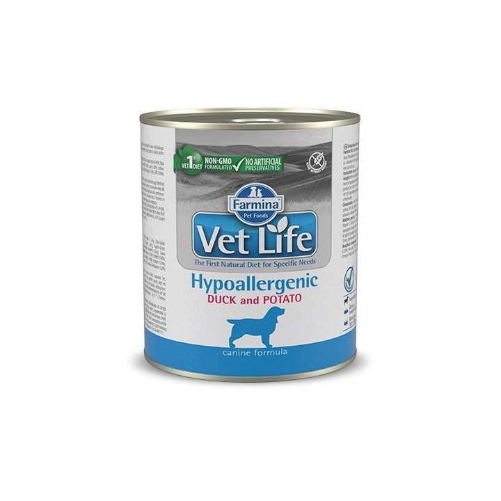 FARMINA Vet Life Diet DOG Hypoallergenic Duck & Potato - wet dog food - 300 g