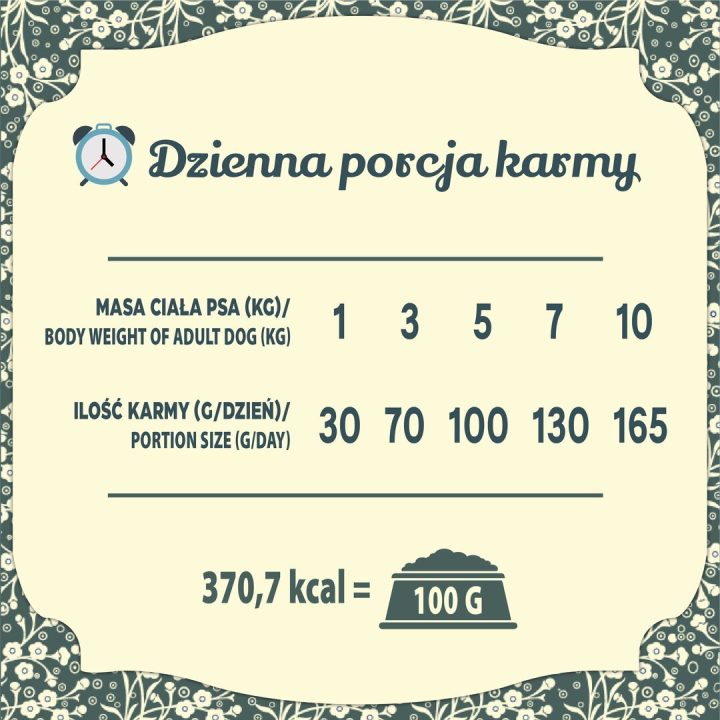 FOLK Small breeds Traditional Greater Poland duck with rabbit apples and marjoram - dry dog food - 1 6kg