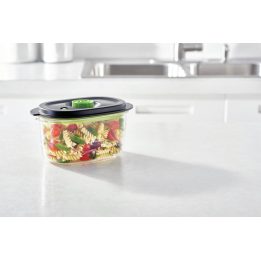 FoodSaver FFC022X food storage container Oval Box 1.2 L Black Transparent 1 pc(s)