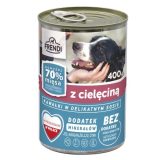 FRENDI with Veal chunks in delicate sauce - wet dog food - 400g