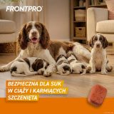 FRONTPRO Flea and tick tablets for dog ( 10-25 kg) - 3x 68mg