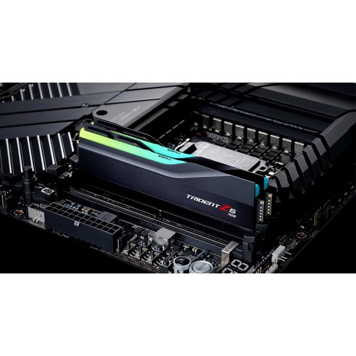 G.Skill Trident Z5 RGB F5-6400J3644F64GX2-TZ5RK memory module 128 GB 2 x 64 GB DDR5 6400 MT/s 288-pin DIMM