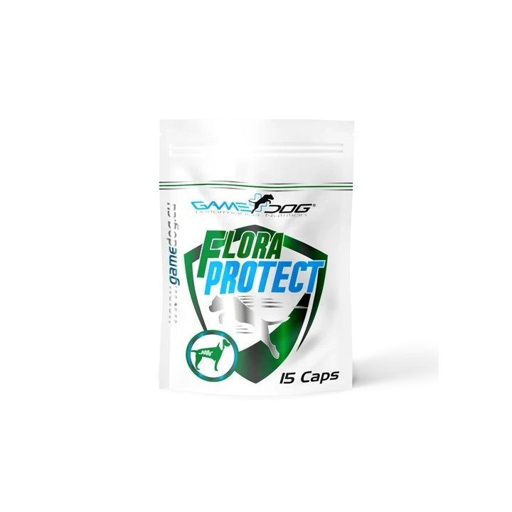 GAME DOG Flora Protect - supplements for dogs and cats - 15 capsules