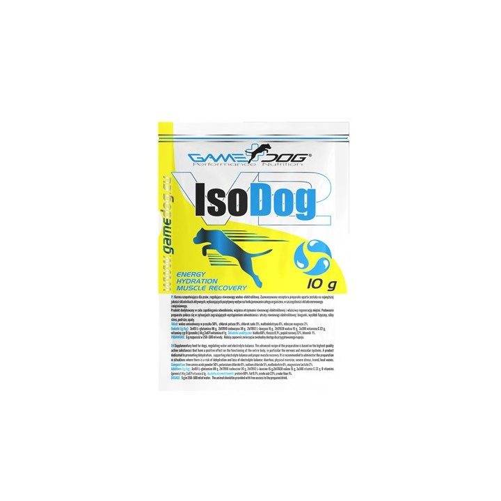 GAME DOG IsoDog - supplements for dogs - 10g