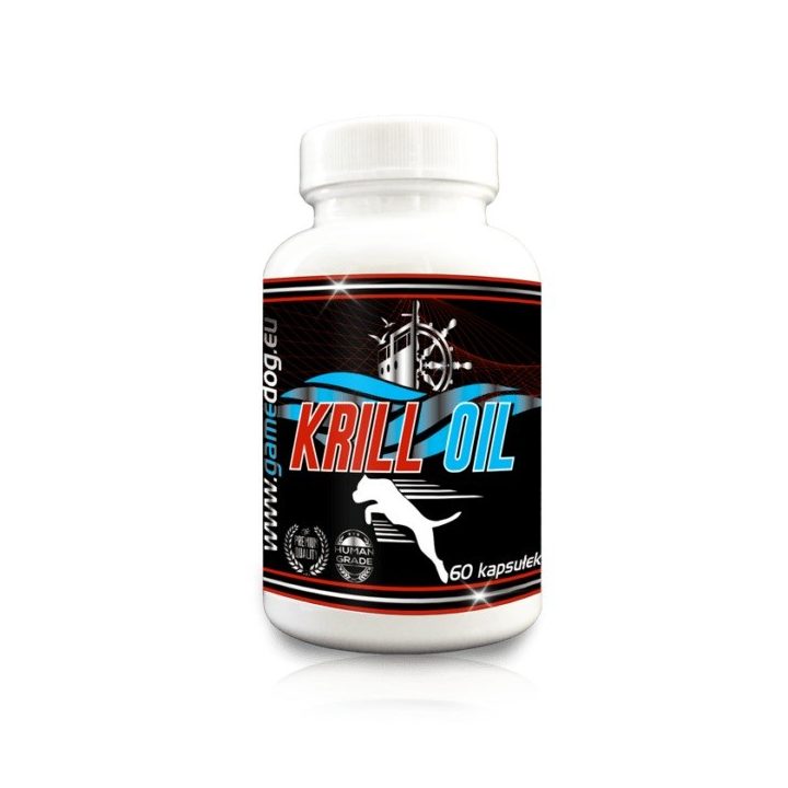 GAME DOG Krill Oil - supplements for dogs - 60 tablets