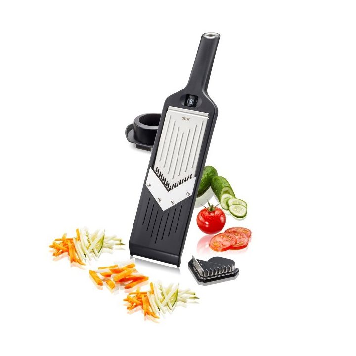 GEFU Julienne VIOLI 2.0 slicer Manual Black ABS synthetics Stainless steel