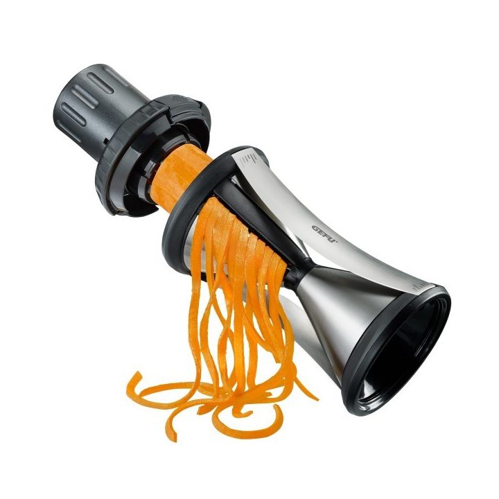 GEFU SPIRELLI XL slicer Manual Black Stainless steel Plastic Stainless steel
