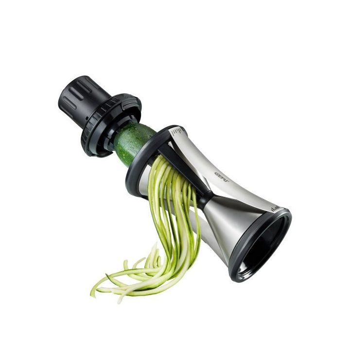 GEFU SPIRELLI XL slicer Manual Black Stainless steel Plastic Stainless steel