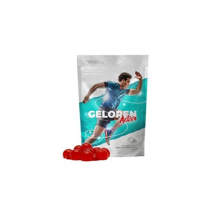 GELOREN Active Orange - gummies for humans for joints with collagen and vitamin c - 90 pcs