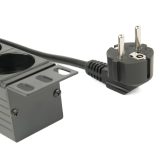 EnerGenie EG-PDU-014 Rack Power Distribution Unit (8 Schuko sockets 1U 16A Schuko plug 3m black color)