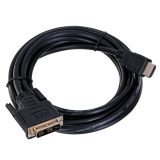 Gembird 3m HDMI/DVI M/M DVI-D Black