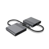 Gembird A-CM-COMBO3-04 USB Type-C 3-in-1 multi-port adapter (2x USB port + 2x HDMI + PD) space grey