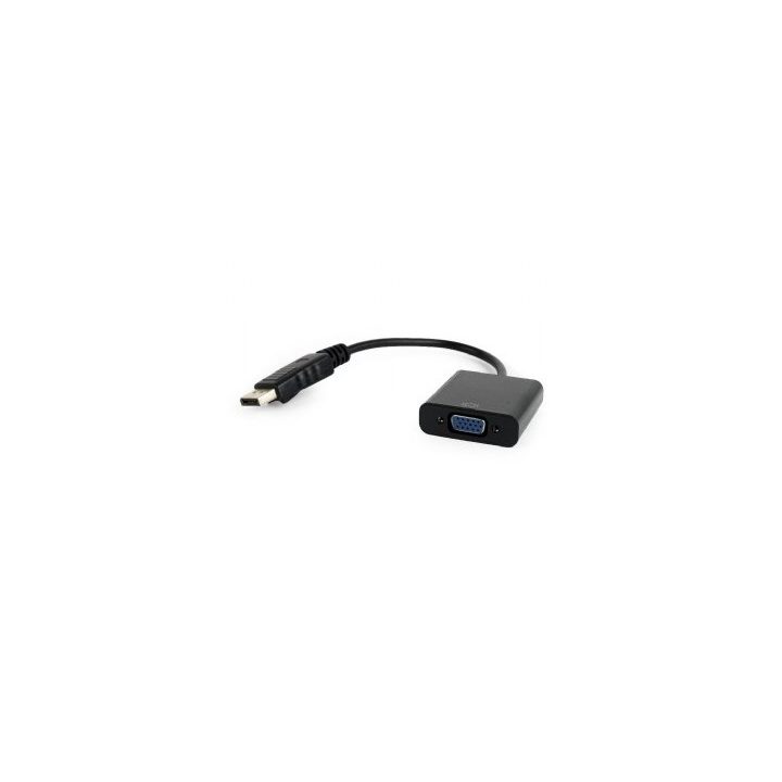 Gembird A-DPM-VGAF-02 video cable adapter 0.15 m VGA (D-Sub) DisplayPort Black