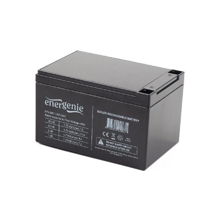 Gembird BAT-12V12AH UPS battery Sealed Lead Acid (VRLA) 12 V 12 Ah