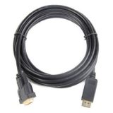 Gembird CC-DPM-DVIM-6 video cable adapter 1.8 m DisplayPort DVI Black