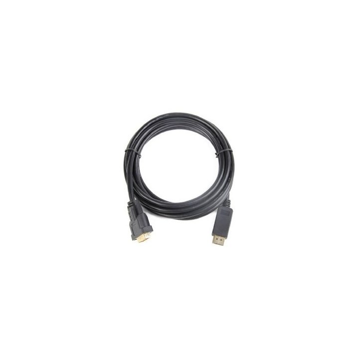 Gembird CC-DPM-DVIM-6 video cable adapter 1.8 m DisplayPort DVI Black