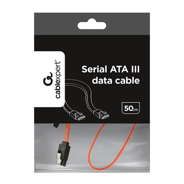 Gembird CC-SATAM-DATA SATA cable 0.5 m Black Red