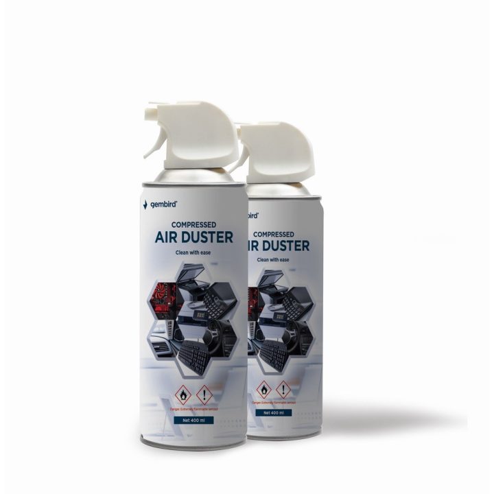 Gembird CK-CAD-FL400-01 compressed air duster 400 ml