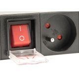 Gembird EG-PDU-014-FC14 power distribution unit (PDU) 8 AC outlet(s) 1U Black
