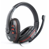 Gembird GHS-402 headphones/headset Wired Head-band Gaming Black