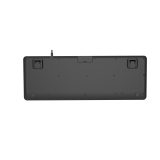 Gembird KB-MCH-05 Slim wired multimedia keyboard black US layout