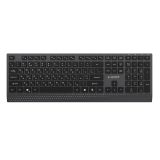 Gembird KB-MCH-06-CYRL Slim wired multimedia keyboard with Type-C adapter Cyrillic layout black