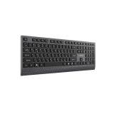 Gembird KB-MCH-06-CYRL Slim wired multimedia keyboard with Type-C adapter Cyrillic layout black